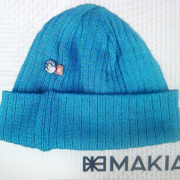NWT Makia Harbor Blue Calypso Beanie - Picture 2 of 3
